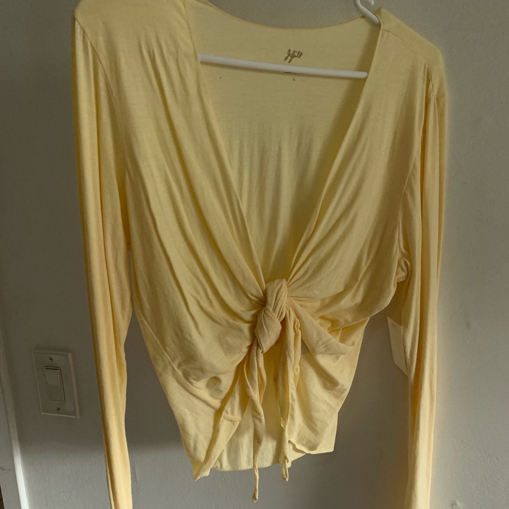 J. Jill jersey wrap shrug